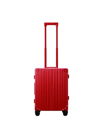 Aleon Traveler International kabinväska med 4-hjulig konstruktion i Aluminium, 55 cm