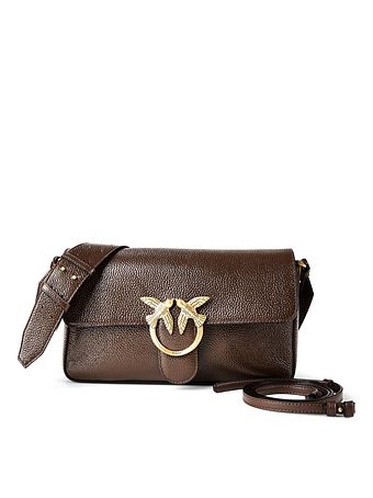 PINKO Love One Skuldertaske Læder 27 cm