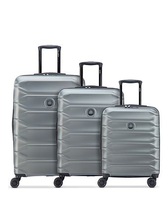 Delsey Paris Meteor 4-hjulig Resväskset 3-delad med expansionsveck Delsey Paris Meteor 4-hjulig Resväskset 3-delad med expansionsveck