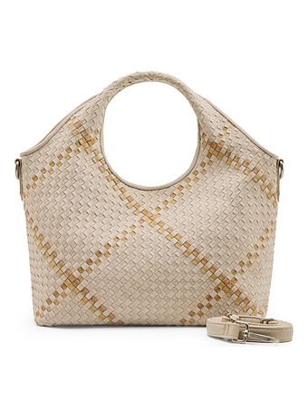 FredsBruder Happy Weave Kabelka Kůže 33 cm