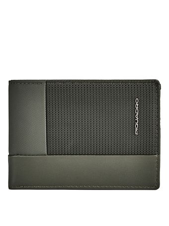 Piquadro Sync Portafoglio Protezione RFID Vera Pelle 12.5 cm Piquadro Sync Portafoglio Protezione RFID Vera Pelle 12.5 cm