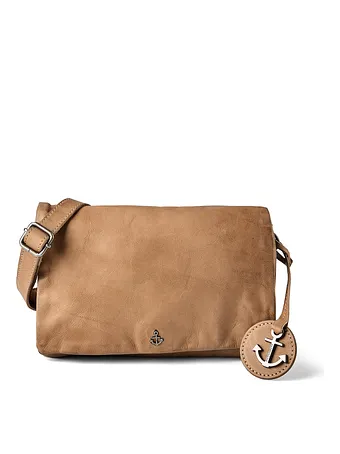 Harbour 2nd Anchor Love Bolsa de hombro Piel natural 22.5 cm