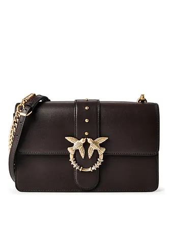 PINKO Love One Crossbody-laukku Nahka 27 cm PINKO Love One Crossbody-laukku Nahka 27 cm