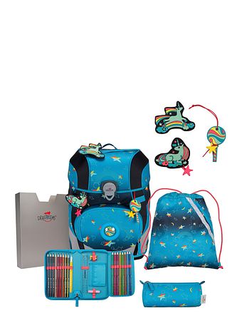 DerDieDas ErgoFlex Tiny LED Skoleransel-sæt