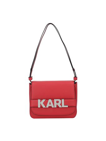 Karl Lagerfeld Letters Skuldertaske Læder 24 cm