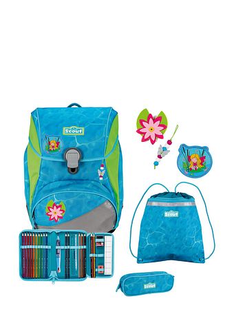 Scout Alpha Skoleransel-sæt 4-delt