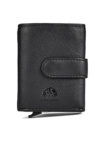 Greenburry Vintage Cartera Bloqueo RFID Piel natural 10 cm