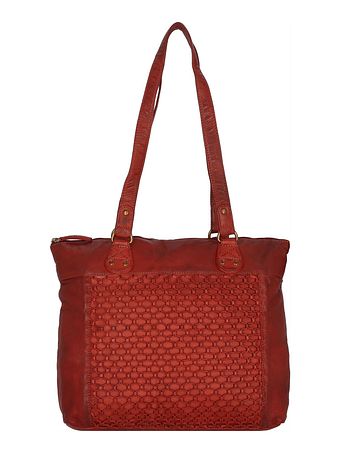 Greenland Nature Femi & Nine-skuldertaske i læder 35 cm