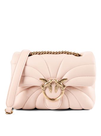 PINKO Love Puff Bolsa de hombro Piel natural 23 cm PINKO Love Puff Bolsa de hombro Piel natural 23 cm
