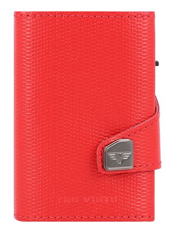 Tru Virtu Click & Slide kreditkortholder pung RFID læder 6,5 cm Tru Virtu Click & Slide kreditkortholder pung RFID læder 6,5 cm