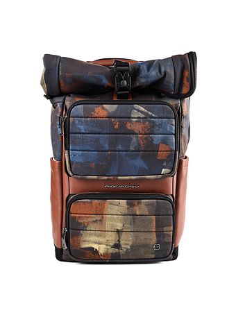 Piquadro Oberon Daypack Protezione RFID 48 cm Vano porta PC Piquadro Oberon Daypack Protezione RFID 48 cm Vano porta PC