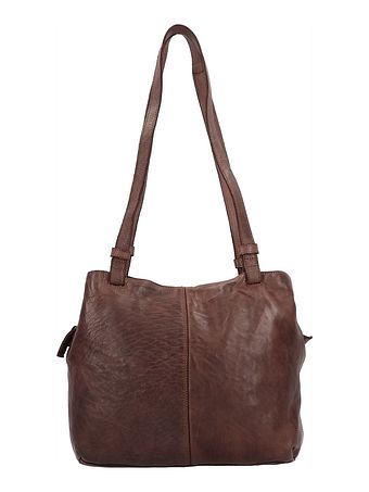 Harold's Submarine skuldertaske i læder 31 cm