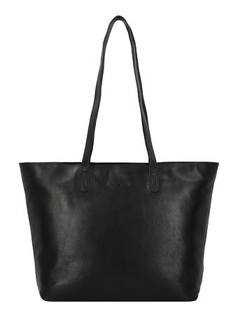 Greenburry Pure Black Shopper-taske Læder 35 cm Laptoprum