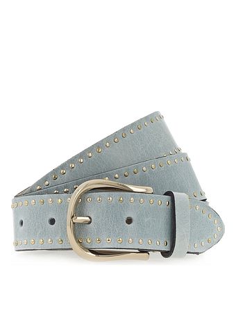 b.belt Nýtovaný pásek Kůže