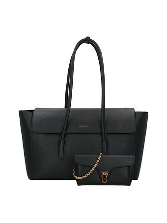 Coccinelle Double Beat Shopper-taske Læder 47 cm Coccinelle Double Beat Shopper-taske Læder 47 cm