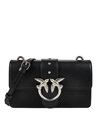 PINKO Love One Bolsa de hombro Piel natural 21 cm PINKO Love One Bolsa de hombro Piel natural 21 cm