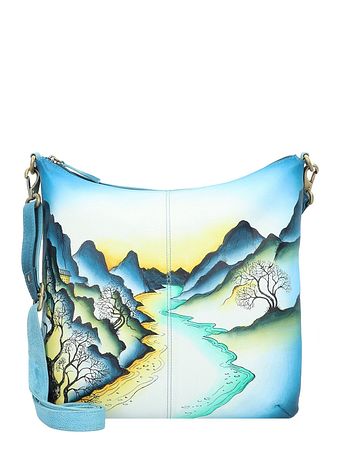 Greenland Nature Art+Craft skuldertaske i læder 32 cm