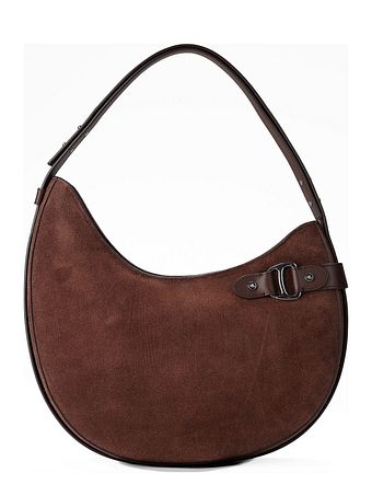 Lauren Ralph Lauren Tasha Skuldertaske Læder 32 cm