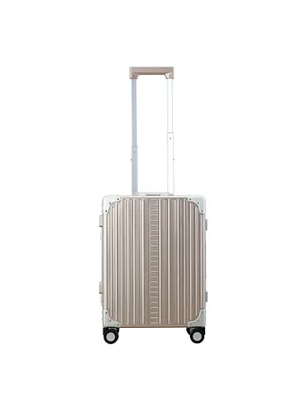 Aleon Fortis 4-hjulig kabinväska i Aluminium, 54 cm