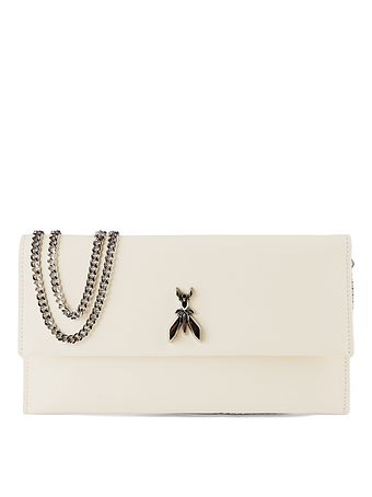 Patrizia Pepe Fly Spojková taška Kůže 27.5 cm