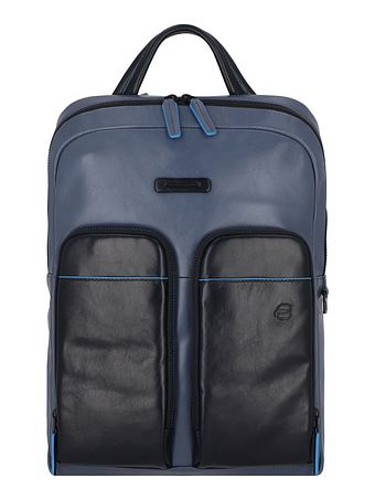Piquadro Blue Square Revamp rygsæk RFID læder 42 cm laptoprum