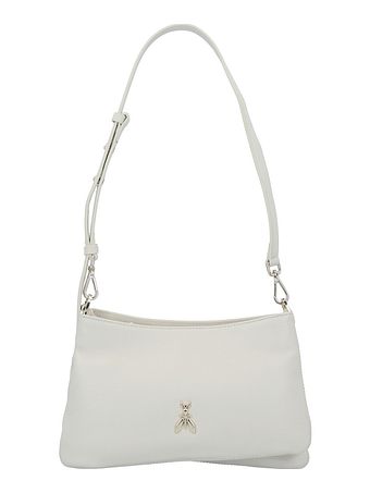 Patrizia Pepe Tris Skuldertaske Læder 28 cm