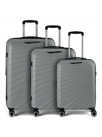 Benzi 5808 4 hjul Kuffert 3-delt med strækfold