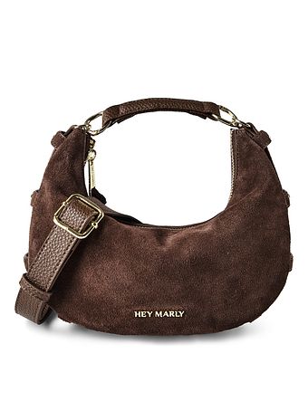 Hey Marly Lifetime Sister Suede Taška přes rameno Kůže 25 cm