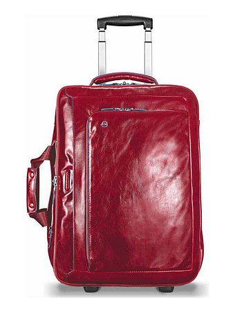 Piquadro Blue Square 2-hjuls business trolley læder 51 cm laptoprum