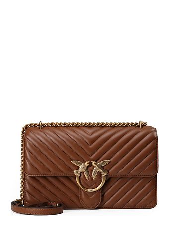 PINKO Love One Skuldertaske Læder 26.5 cm