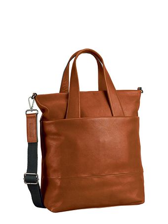 Leonhard Heyden Hamburg Håndtaske Læder 32 cm