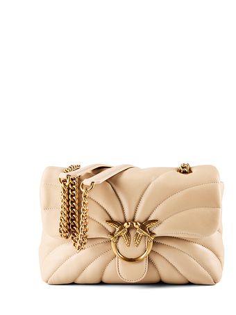 PINKO Love Puff Skuldertaske Læder 30 cm