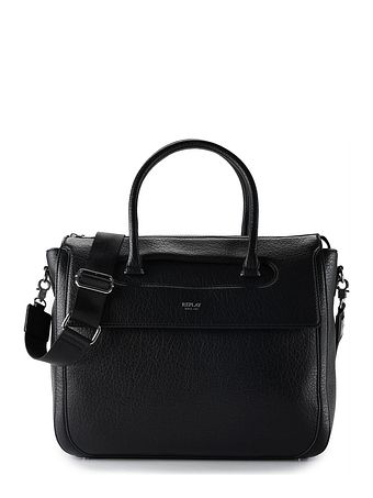 Replay Shopper-taske Læder 37 cm Replay Shopper-taske Læder 37 cm