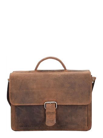 Plevier Retro Newton Dokumenttaske Læder 41 cm Laptoprum