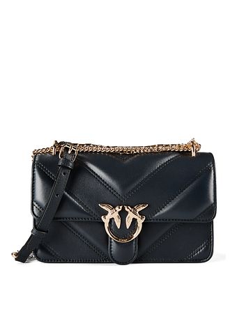 PINKO Love One Mini Skuldertaske Læder 20.5 cm