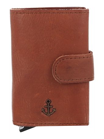 Harbour 2nd Anchor Love Robin 2 Kreditkortetui RFID-beskyttelse Læder 6 cm