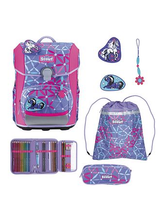 Scout Neo Skoleransel-sæt 4-delt