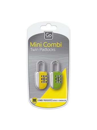 Go Travel Kombinationslåsesæt 2 stk. Go Travel Kombinationslåsesæt 2 stk.