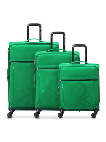 Delsey Paris x United Colors of Benetton Colour Block 4-hjuls kuffertsæt 3 stk.