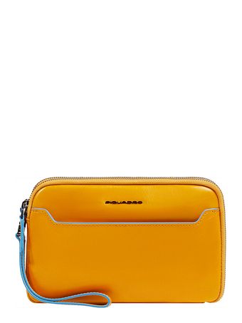 Piquadro Blue Square Clutch pung Læder 21 cm