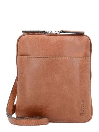 Picard Buddy-skuldertaske i læder 16 cm