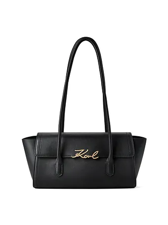 Karl Lagerfeld Signature Bolsa de hombro Piel natural 37 cm Karl Lagerfeld Signature Bolsa de hombro Piel natural 37 cm