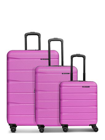 Franky Munich 4.0 4-hjulet kuffertsæt, 3-delt med stretchfoldning