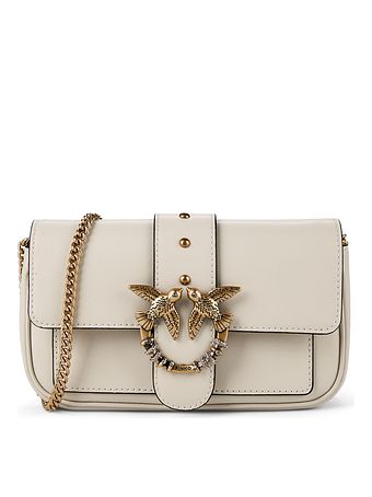 PINKO Love Pocket Bolsa de hombro Piel natural 20 cm PINKO Love Pocket Bolsa de hombro Piel natural 20 cm