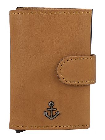 Harbour 2nd Anchor Love Robin 2 Kreditkortetui RFID-beskyttelse Læder 6 cm