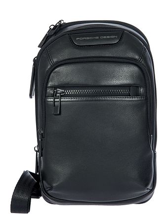 Porsche Design Roadster skuldertaske i læder 30 cm