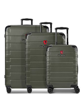 Tonino Lamborghini Tonino Lamborghini Milano Trolley 3-SET med stretchfold og XL-kuffert