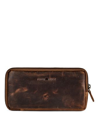 Greenburry Vintage Ledvinka Kůže 19 cm