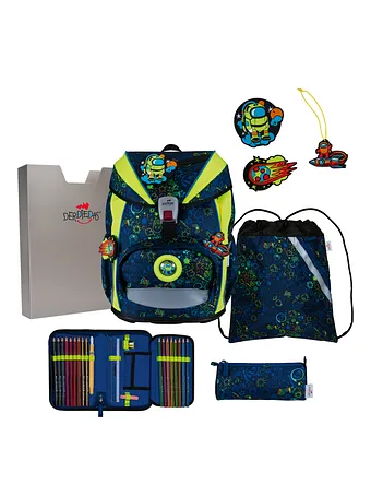 DerDieDas ErgoFlex Juego de mochilas escolares 5 piezas DerDieDas ErgoFlex Juego de mochilas escolares 5 piezas