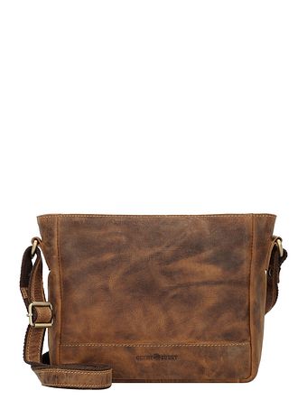 Greenburry Vintage Skuldertaske Læder 29 cm